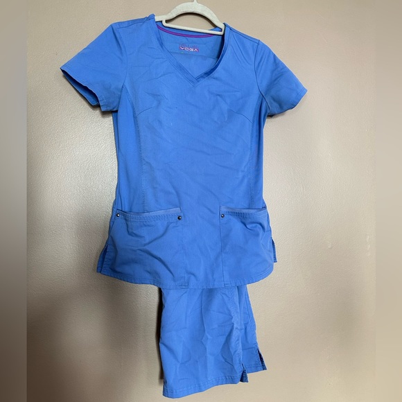 Other Seal Blue Purple Label Scrubs Pants And Top Poshmark